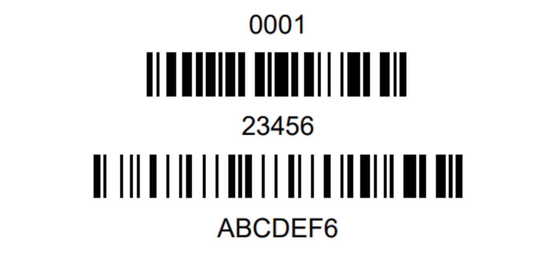 3-Part Barcode
